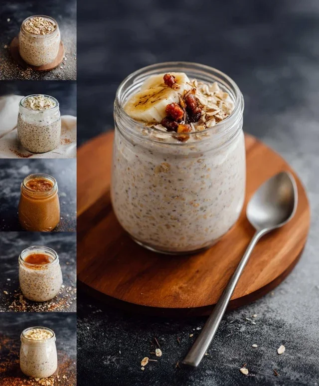 Overnight Oats Base Recipe + 10 Flavor Variations
