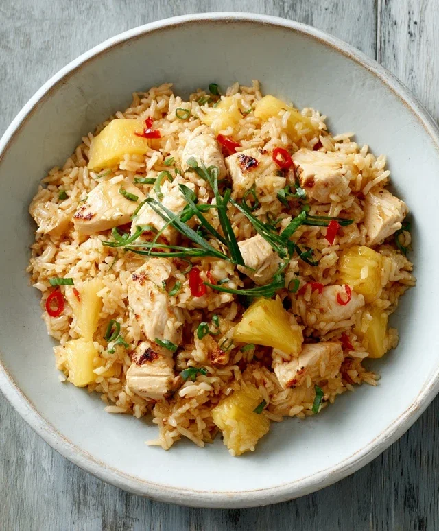Pineapple Chicken and Rice