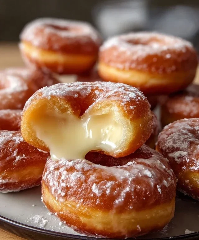 Milky Cheese Donuts