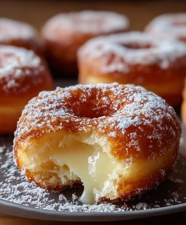 Milky Cheese Donuts
