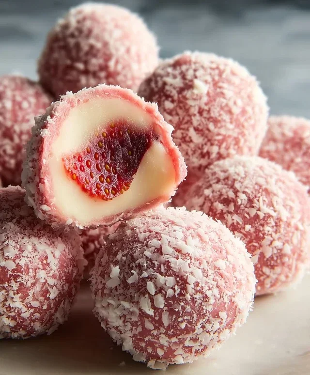 Strawberry Truffles