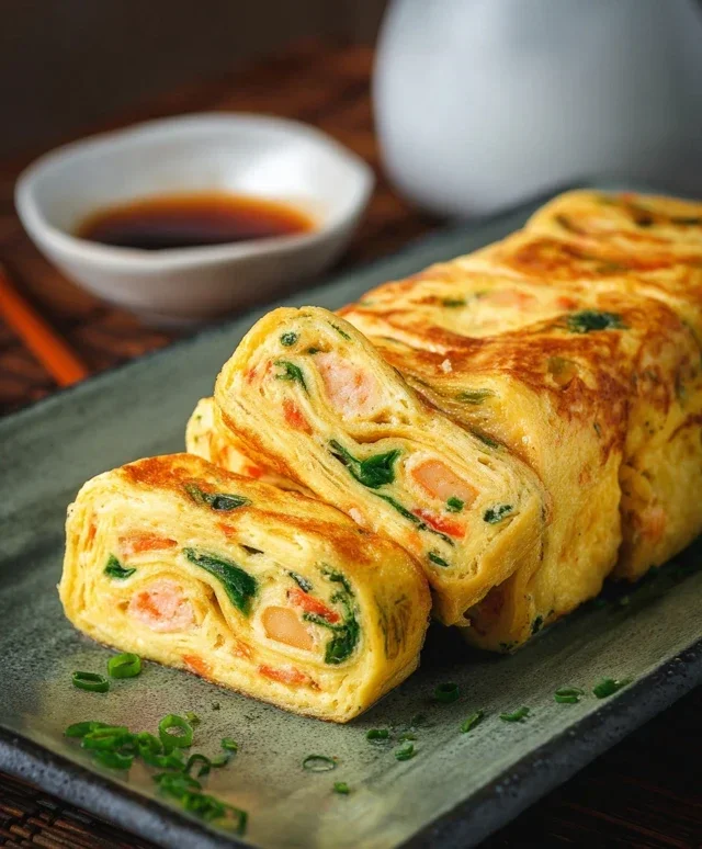 Gyeran Mari (Korean Rolled Omelette)