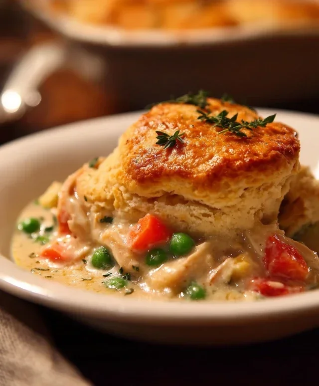 red lobster biscuit chicken pot pie