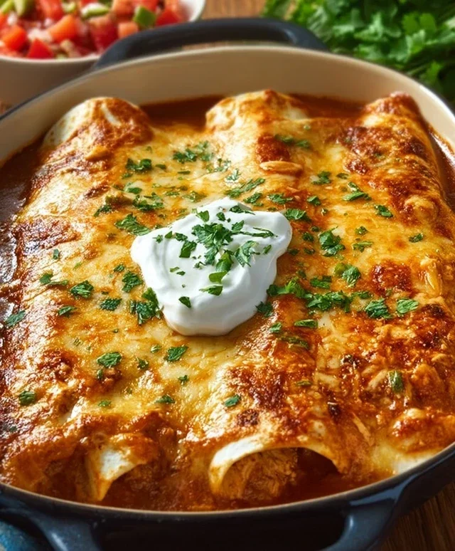Delicious Chicken Enchiladas