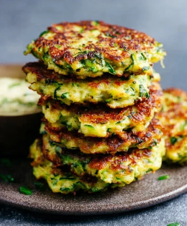 Crispy and Easy Zucchini Fritters Recipe