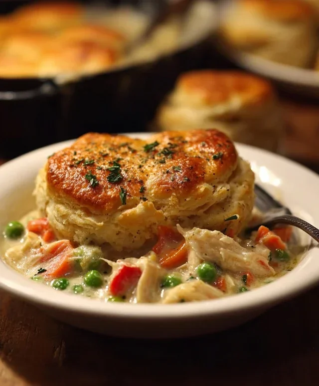 red lobster biscuit chicken pot pie