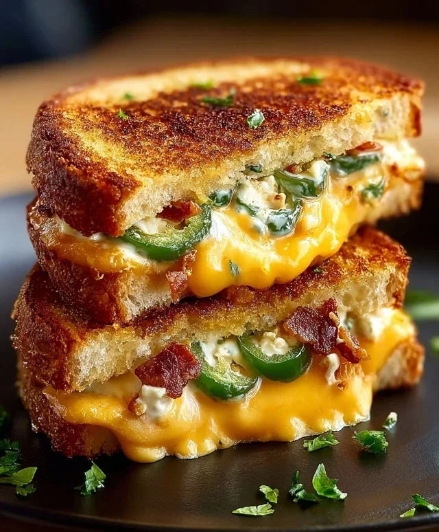 Jalapeño Popper Grilled Cheese