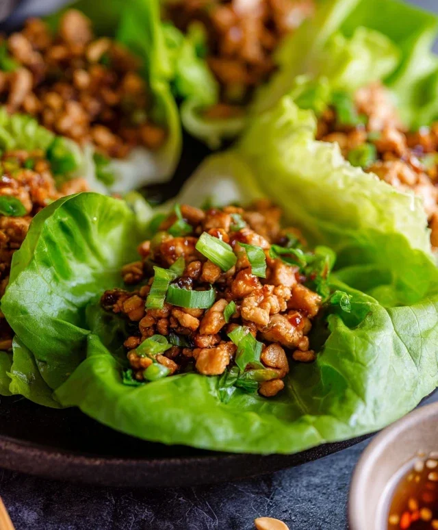 Chicken Lettuce Wraps (PF Chang's Copycat)