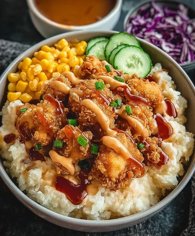 Copycat KFC Bowls