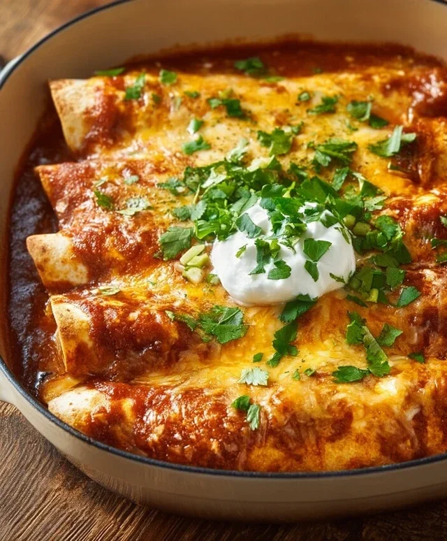 Delicious Chicken Enchiladas