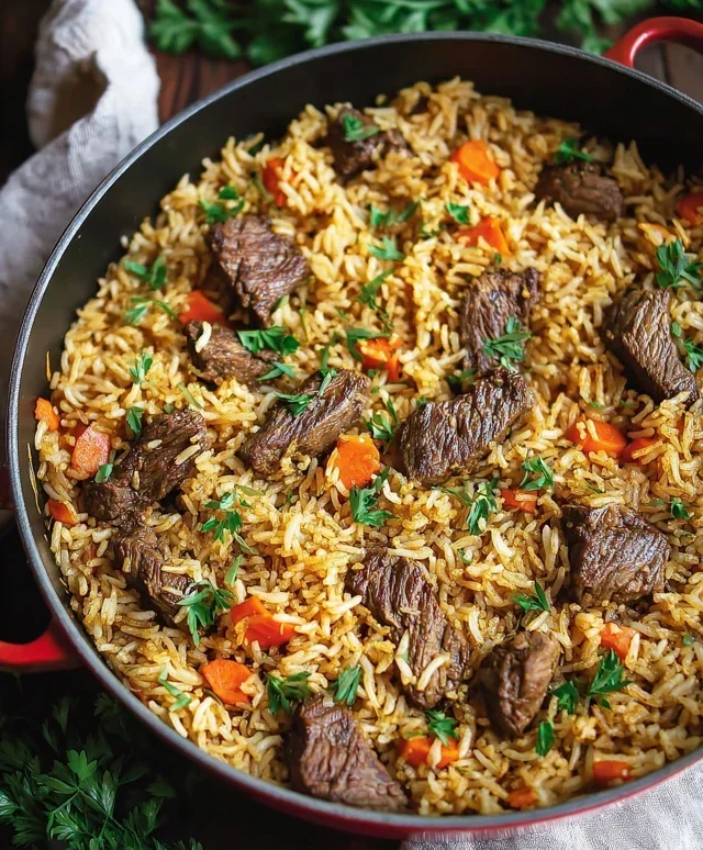 Beef Rice Plov