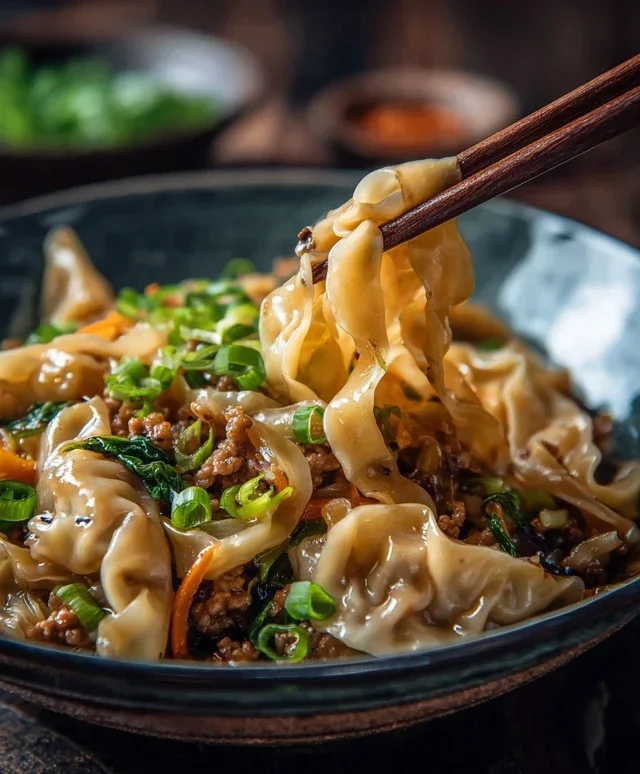 Potsticker Noodle Bowl