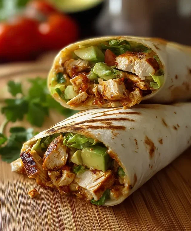 Chicken Avocado Wrap