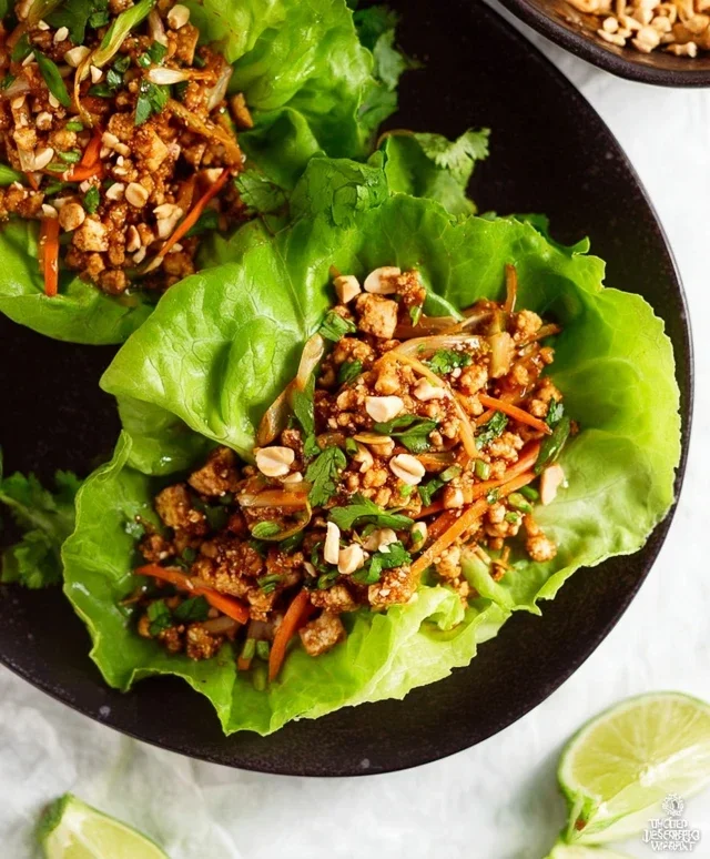 Tofu Lettuce Wraps