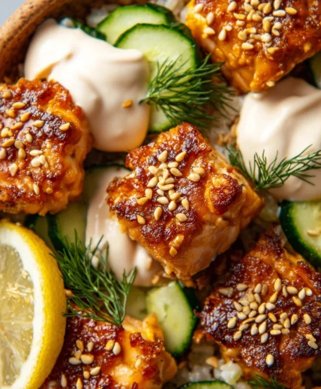 Bang Bang Salmon Bites