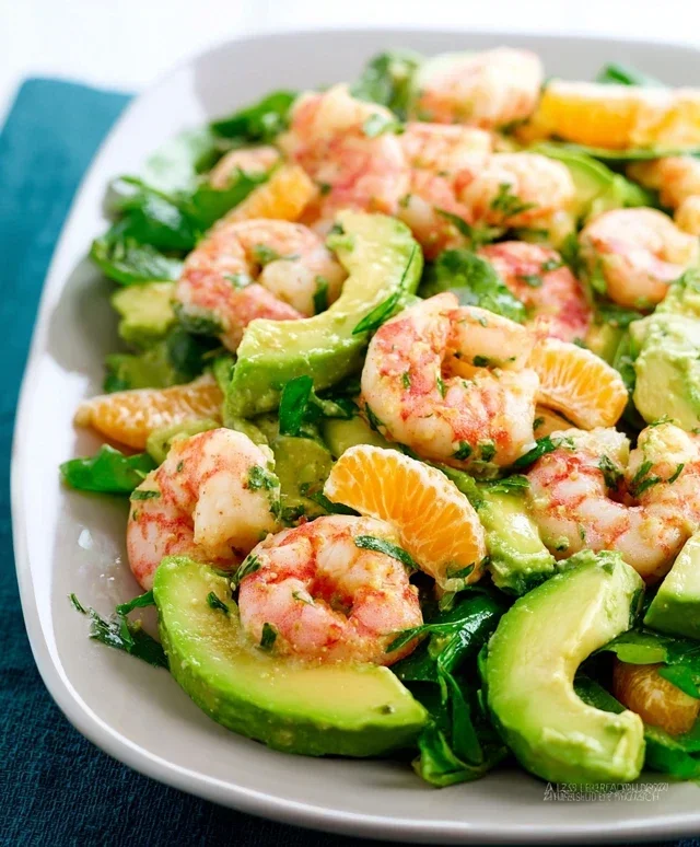 Citrus Shrimp Avocado Salad
