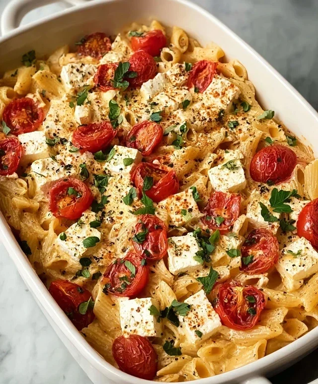 Baked Feta Pasta