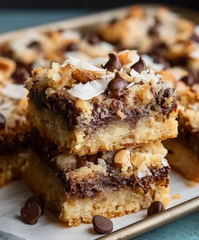 Almond Joy Cookie Bars