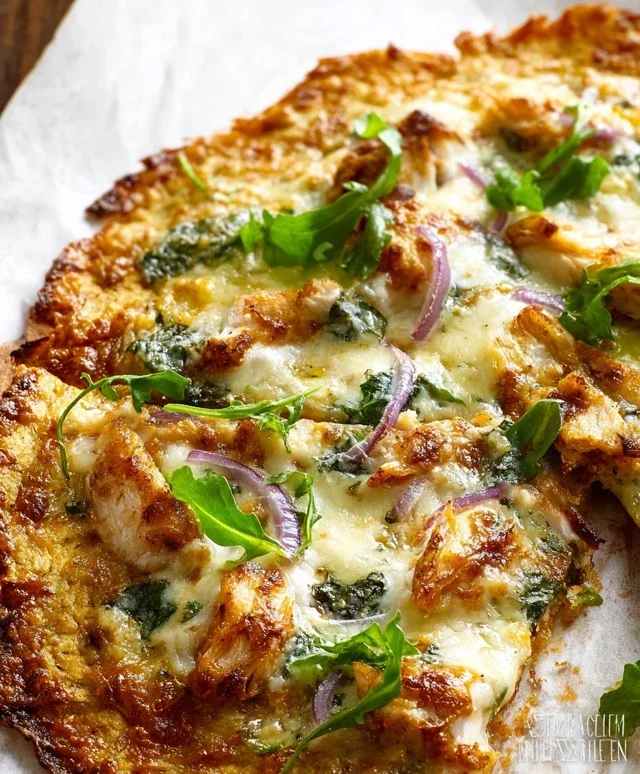 Chicken Crust Pizza
