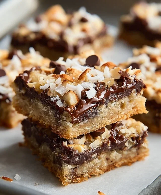 Almond Joy Cookie Bars