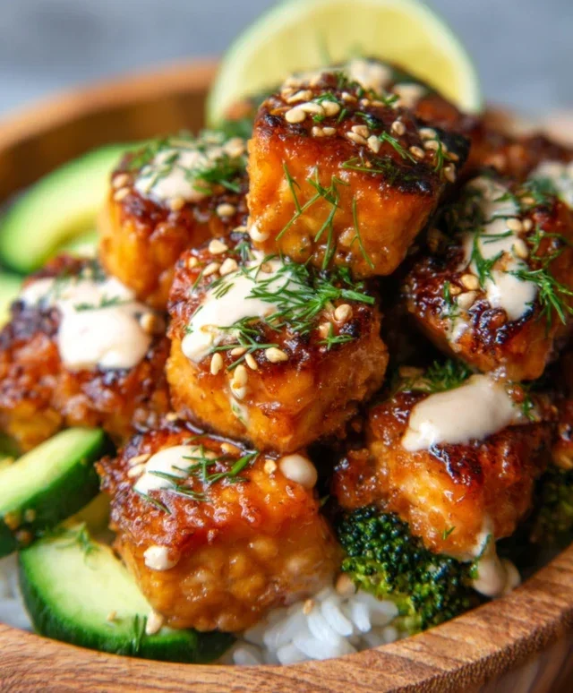 Bang Bang Salmon Bites