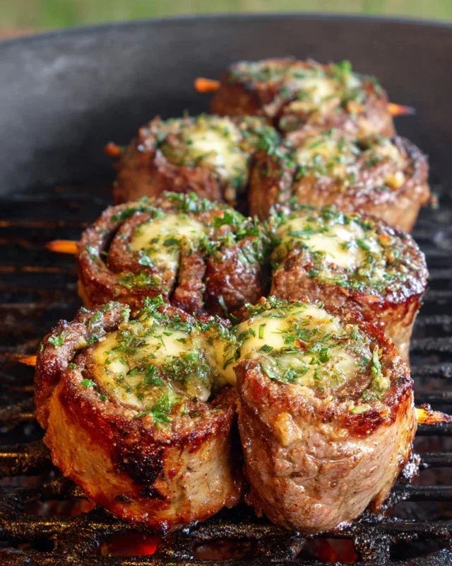 Cheesy Steak Pinwheels