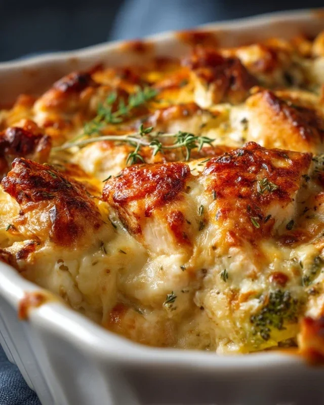 Easy Low Carb Chicken Casserole