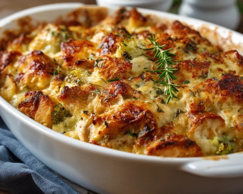Easy Low Carb Chicken Casserole