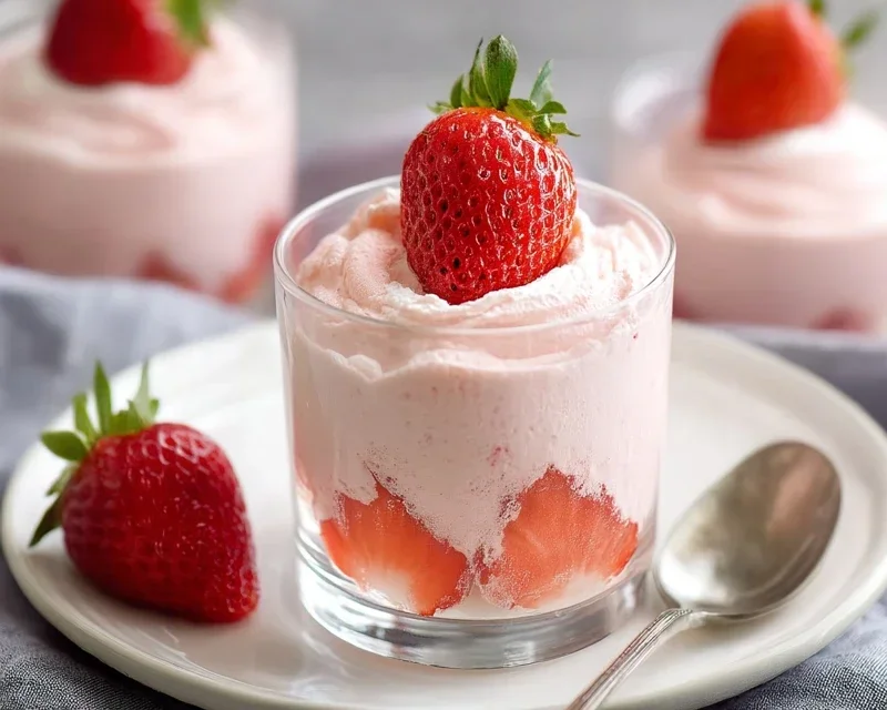 Strawberry Mousse