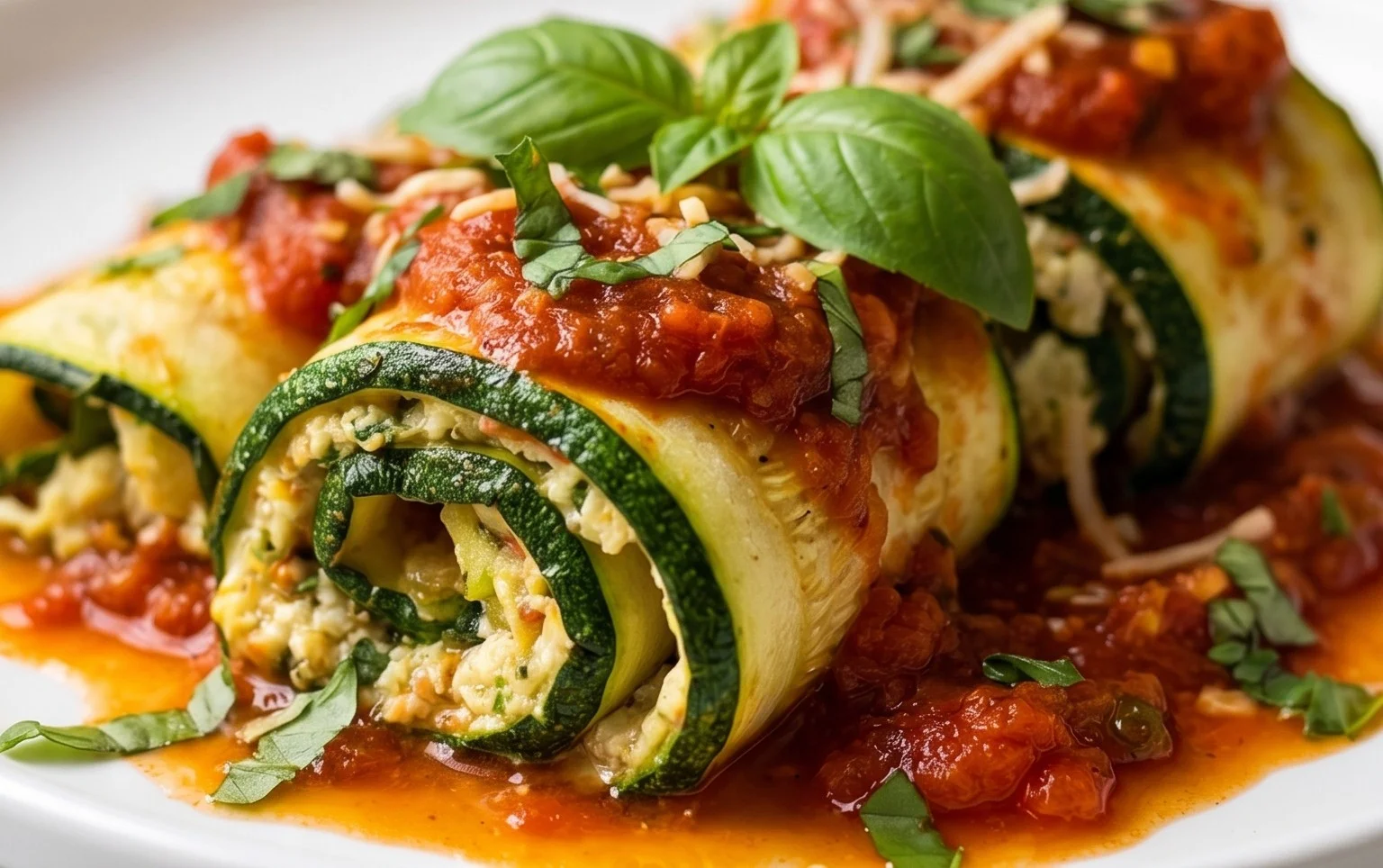 Vegan Zucchini Rollatini