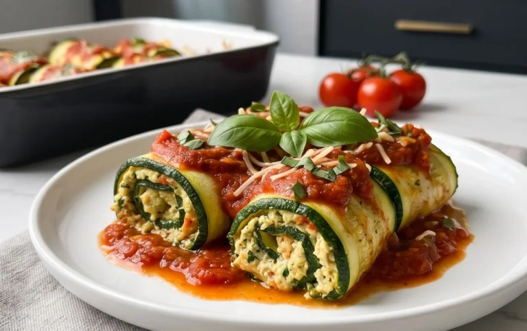Vegan Zucchini Rollatini