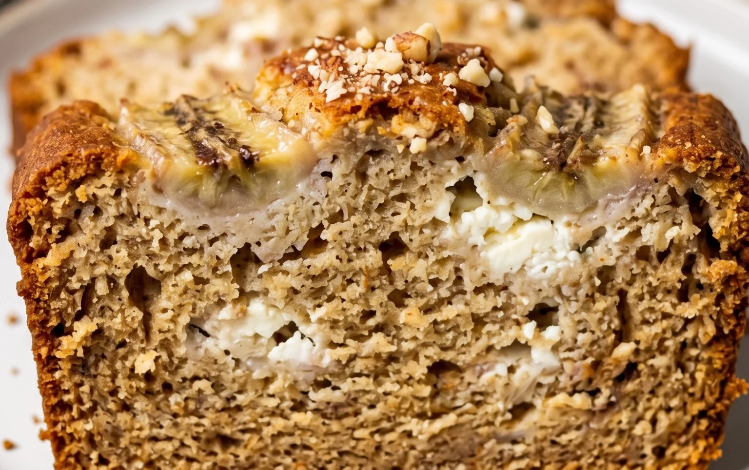 Cottage Cheese Banana Bread