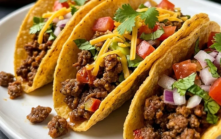 Crispy Ground Beef Tacos