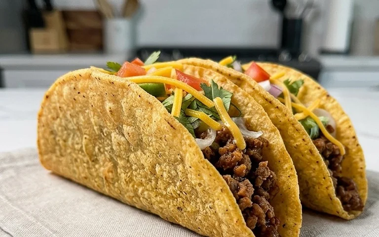 Crispy Ground Beef Tacos