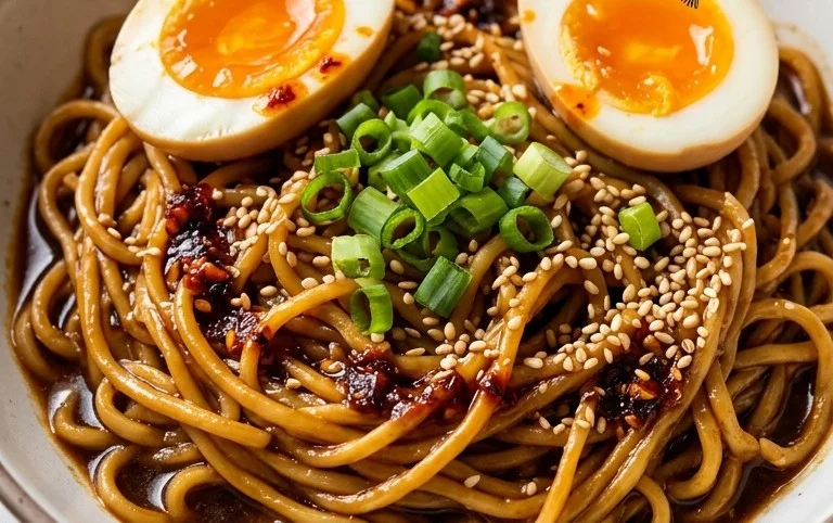 Easy Saucy Ramen Noodles