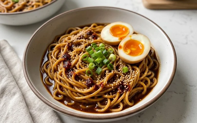 Easy Saucy Ramen Noodles