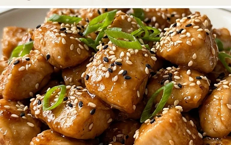 Healthy Sesame Chicken