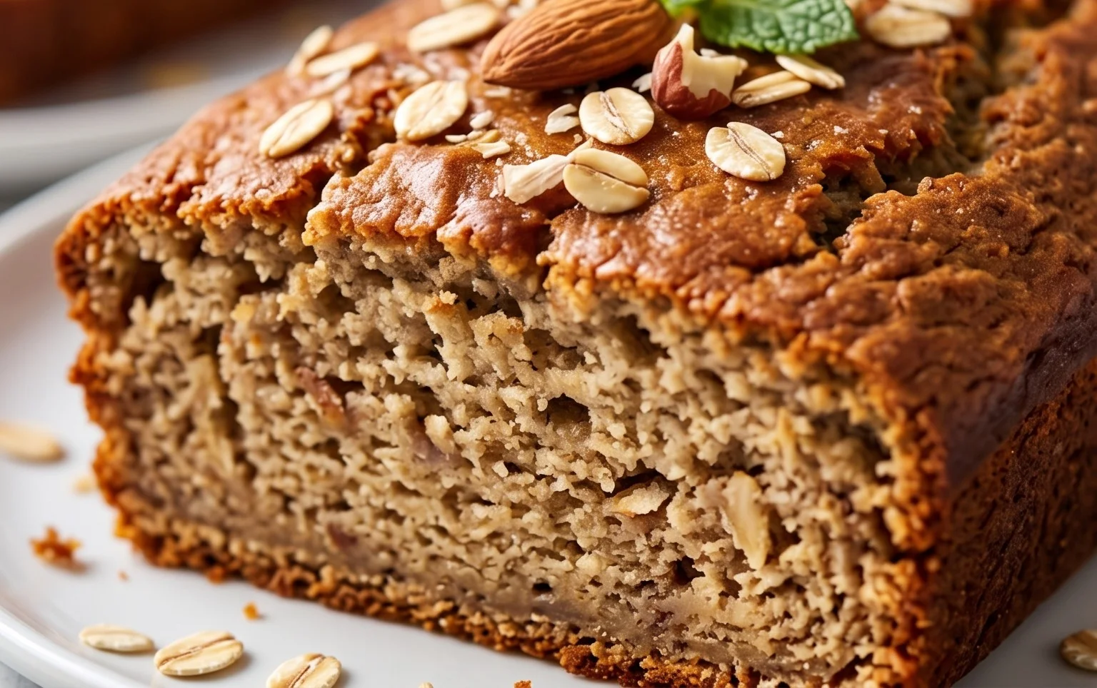 Healthy 5-Ingredient Flourless Banana Bread