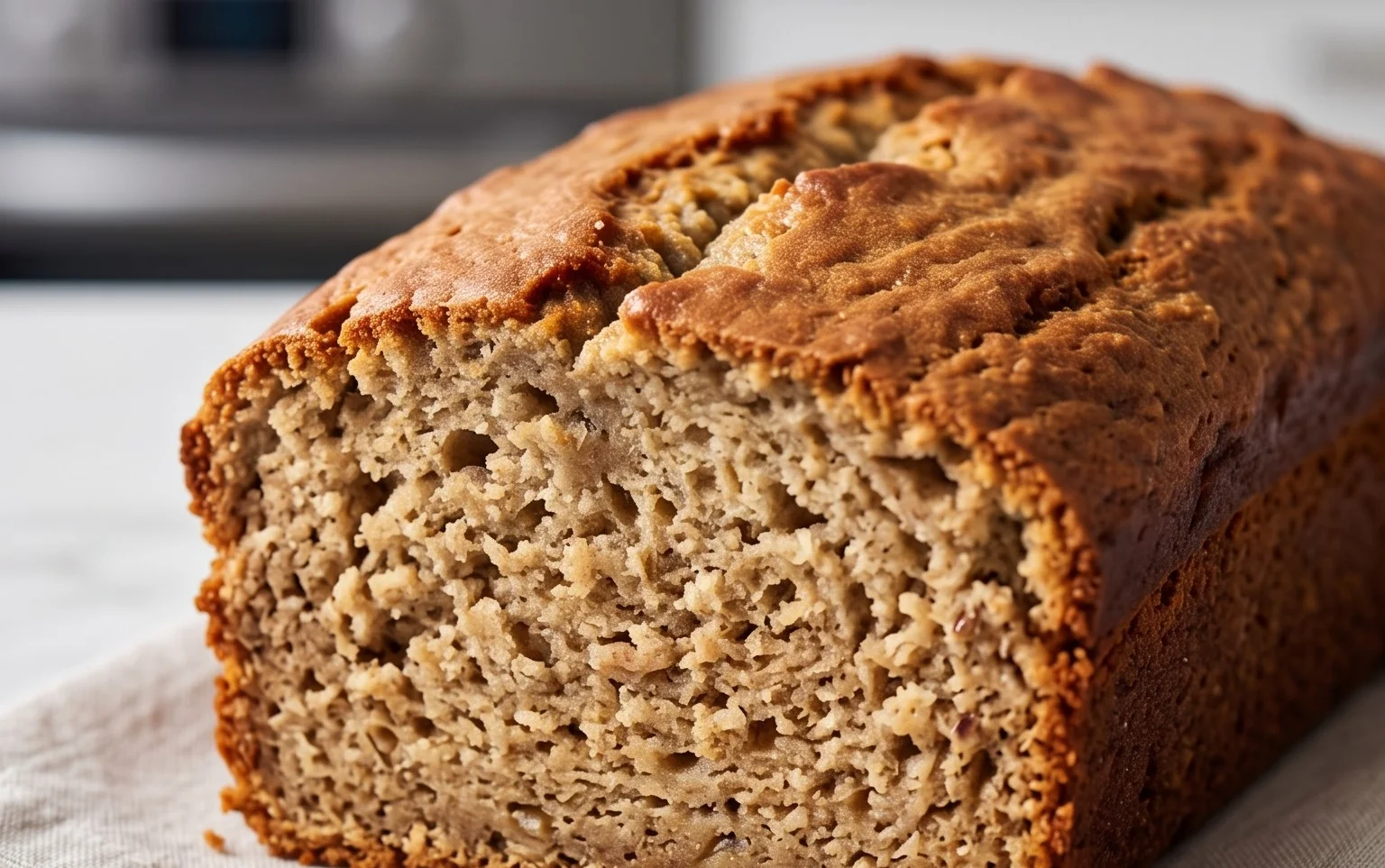 Healthy 5-Ingredient Flourless Banana Bread