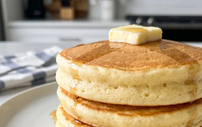 Fluffy Japanese Soufflé Pancakes