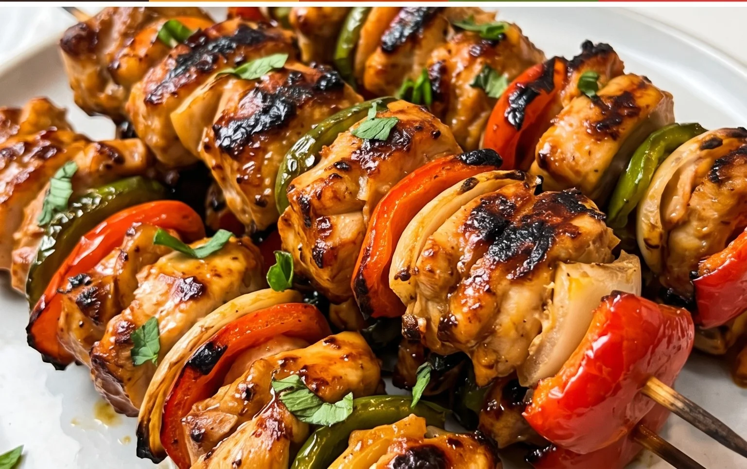 Air Fryer Chicken Skewers (VIDEO)