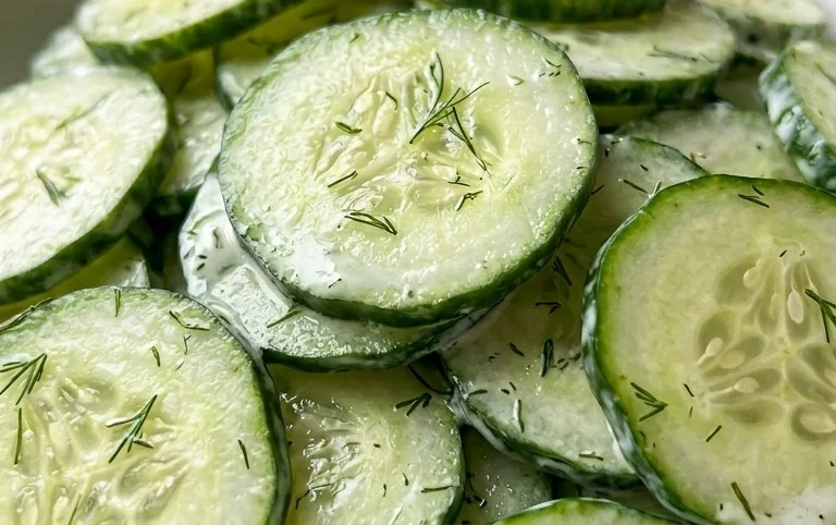 Polish Cucumber Salad