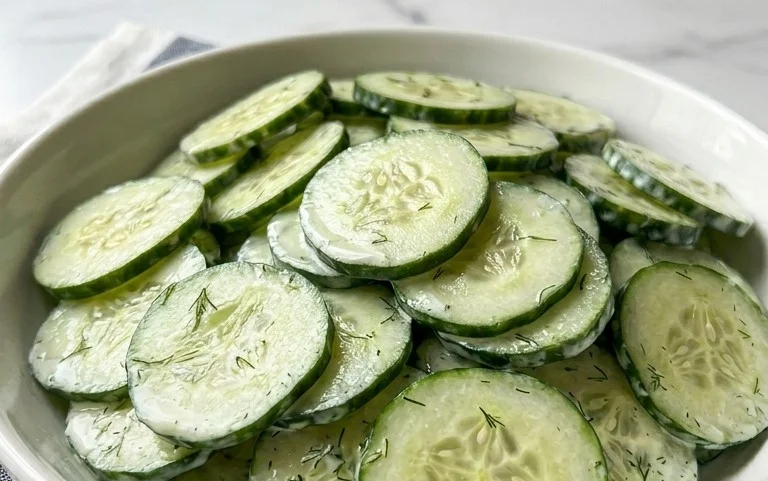 Polish Cucumber Salad
