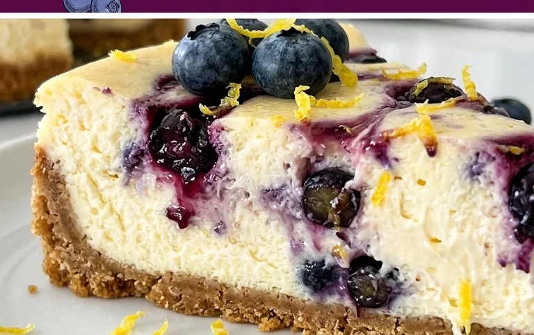 Lemon Blueberry Cheesecake