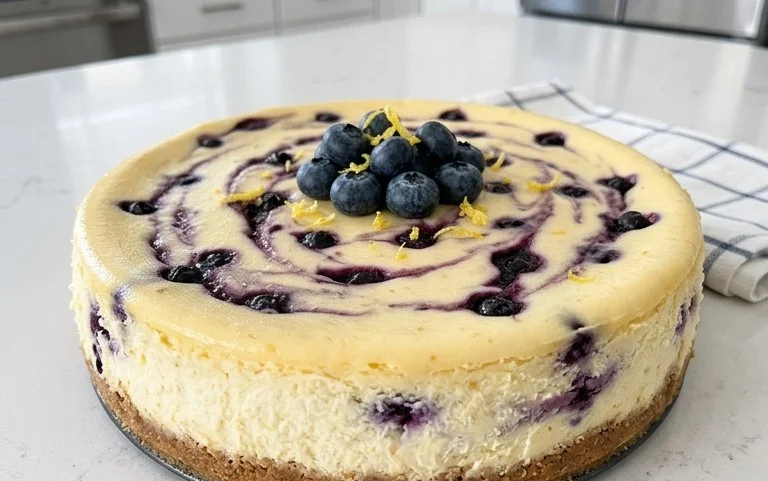 Lemon Blueberry Cheesecake