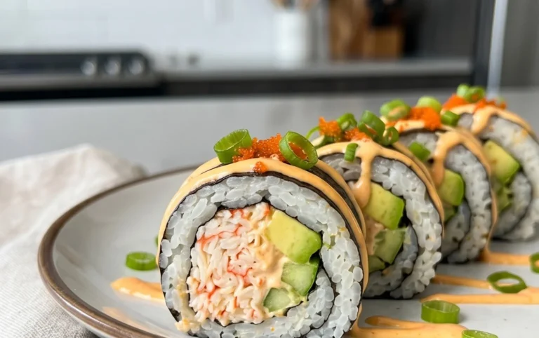 Kani Sushi (Spicy Crab Roll)