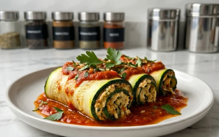 Vegan Zucchini Rollatini