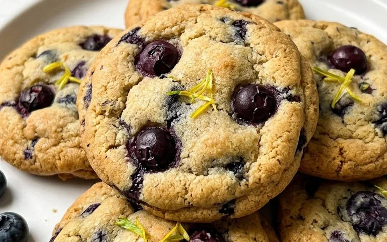 Best Ever Blueberry Cookies