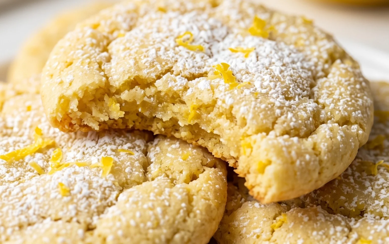 Soft & Chewy Lemon Cookies