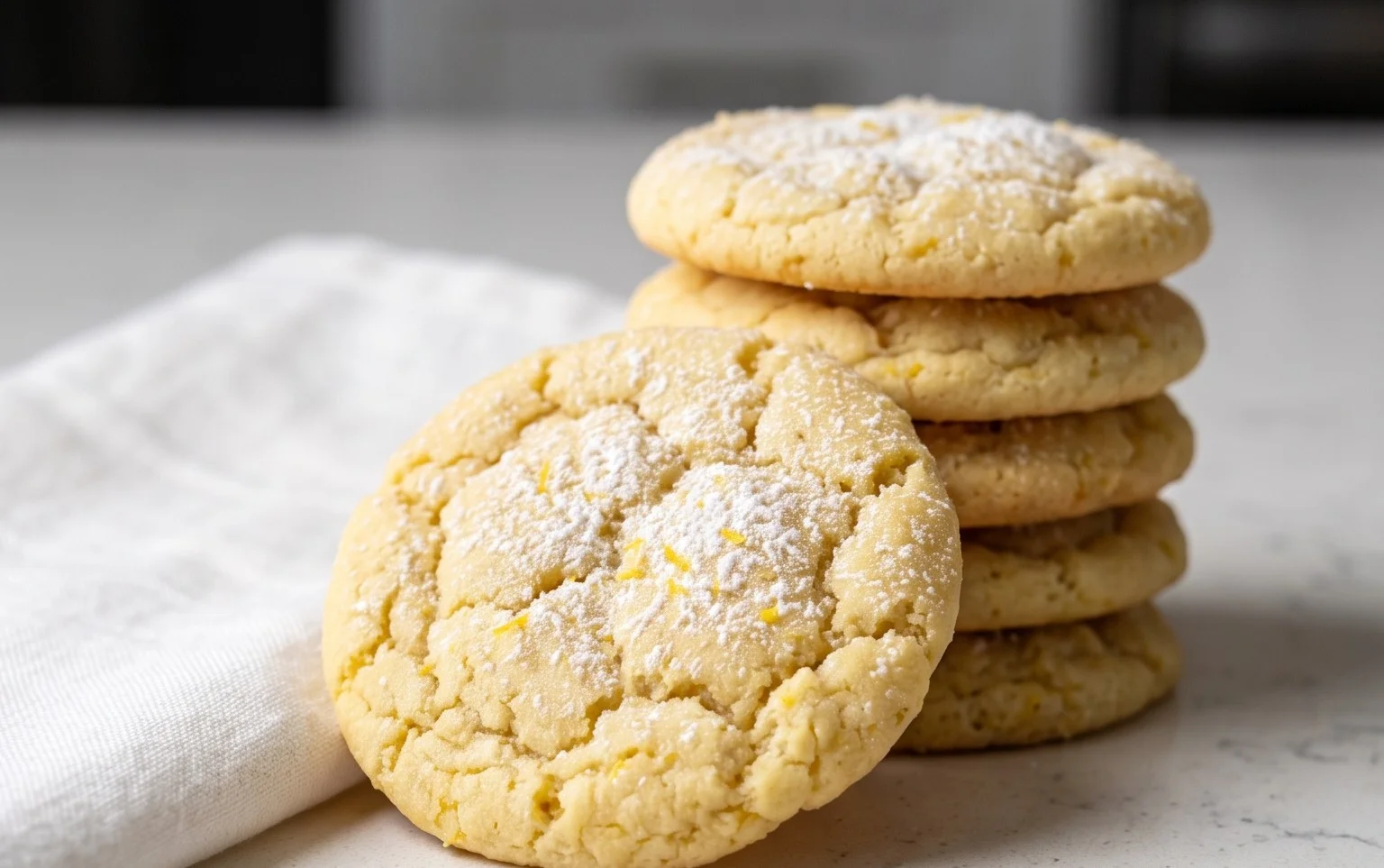 Soft & Chewy Lemon Cookies